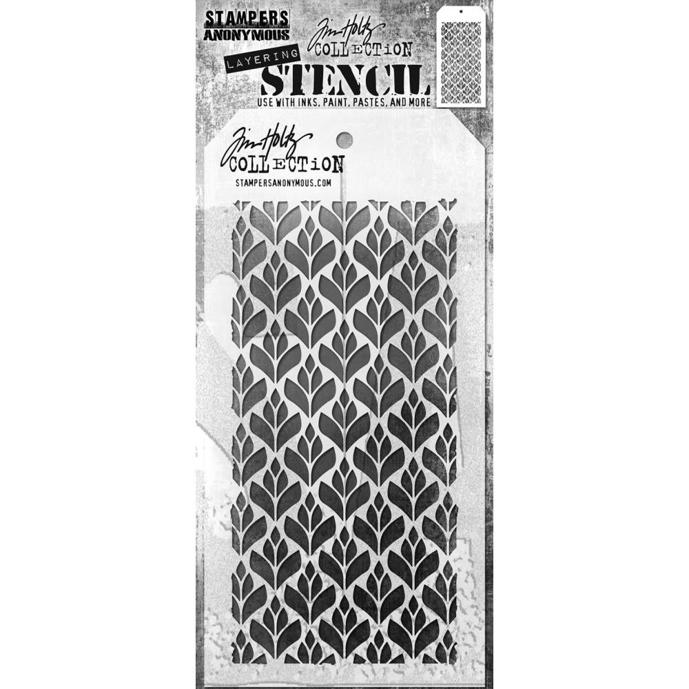 Tim Holtz Stencil - Deco Floral - THS182........