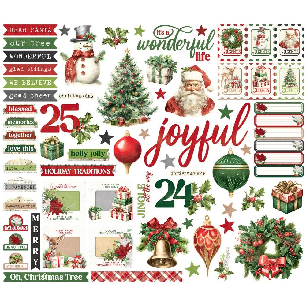 Simple Stories - Simple Vintage Believe - 25525 Bits & Pieces Die-Cuts: Elements