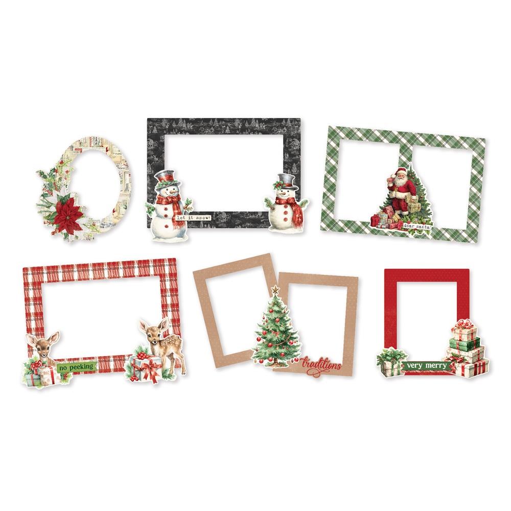 Simple Stories - Simple Vintage Believe - 25531 Chipboard Frames