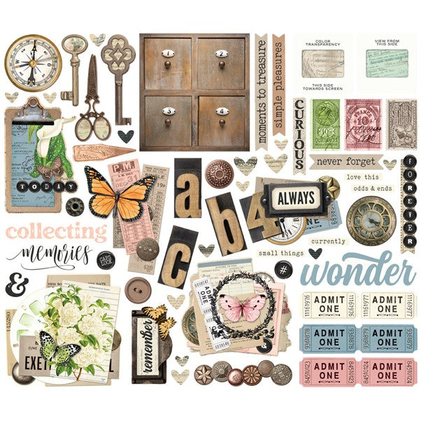 Simple Stories - 26025 Junk Drawer Bits & Pieces