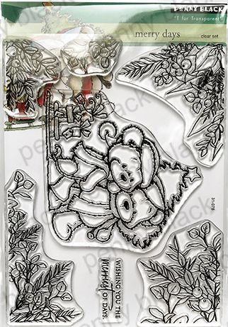 Penny Black - Merry Days (stamp & die set) 31-075 and 51-836…….