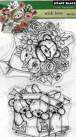 Penny Black -4x6 With Love (31-042……….