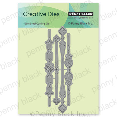 Penny Black 51-730 Vintage Touch metal die……..