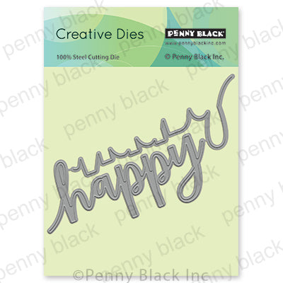 Penny Black - 51-773 Happy Edger die - sold out
