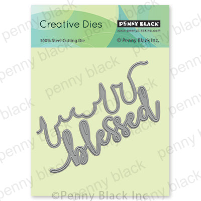 Penny Black - Blessed Edger die set (51-801)