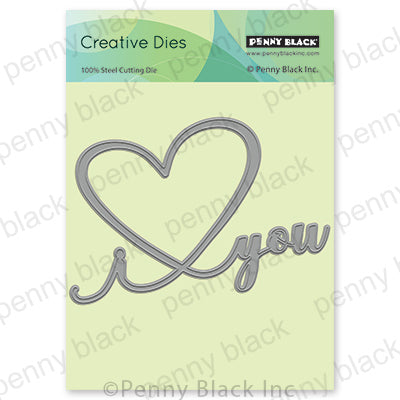Penny Black - 51-808 I Heart You die set……..