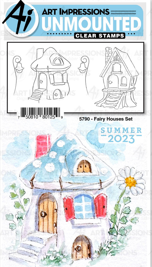 Art Impressions - 5790 Fairy Houses