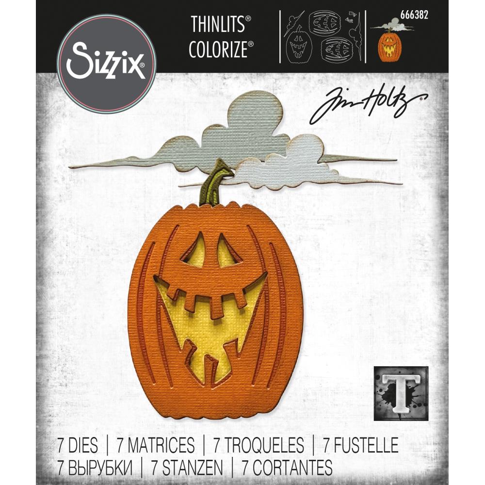 Sizzix Tim Holtz Thinlits Die Set - Edison Colorize (666382)........