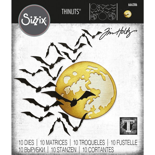 Sizzix Tim Holtz Thinlits Die Set - Moonlight (666386) - sold out