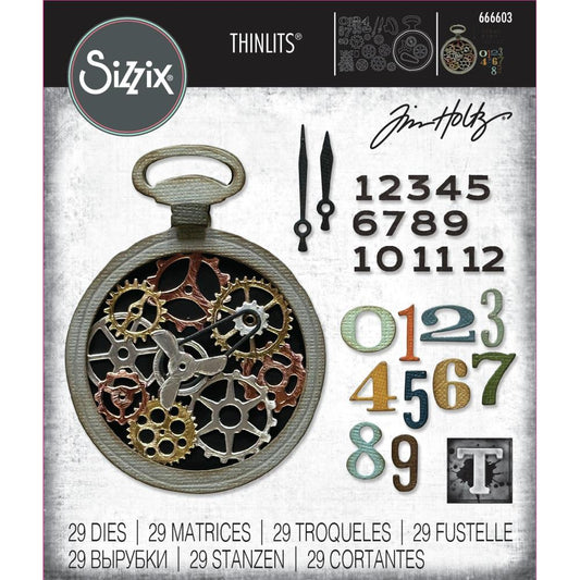 Tim Holtz / Sizzix 666603 Vault Watch Gears