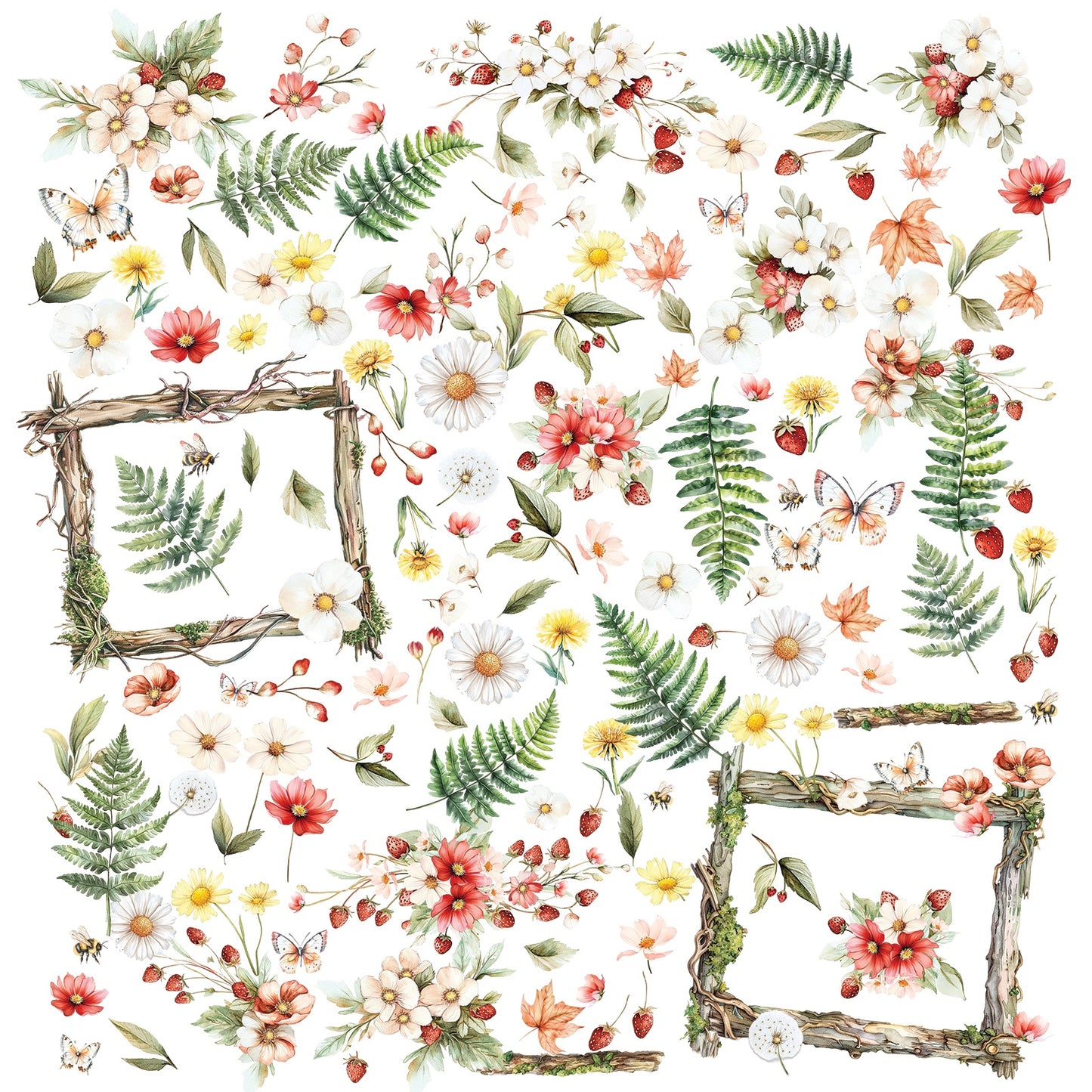 49 & Market - Nature's Haven - Laser Cut Outs - JNH33182