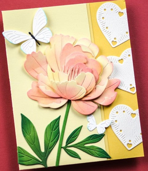 Memory Box die - 94873 Refined Peony Bloom***