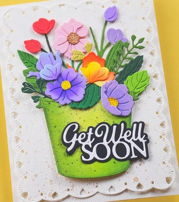 AIR Exclusive - Memory Box Die - A102 Everyday Sentiments - Get Well Soon