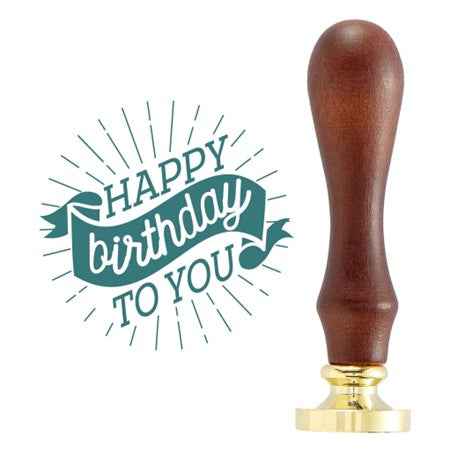 Spellbinders Wax Seal - Birthday Banner