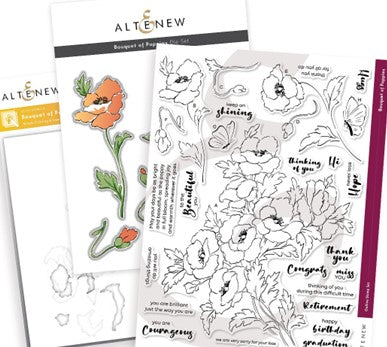 Altenew - Bouquet of Poppies Complete Bundle