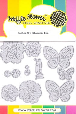 Waffle Flower - Butterfly Blossom Die