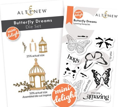 Altenew - Mini Delight Butterfly Dreams (stamp and die set)