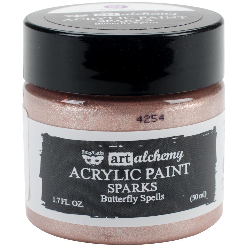 Finnabair Art Alchemy Sparks Acrylic Paint - Butterfly Spells