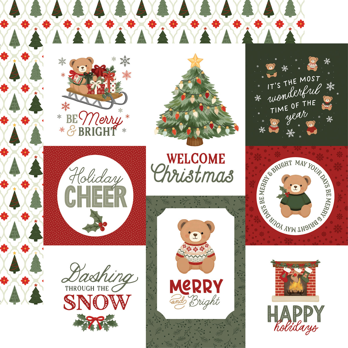 Carta Bella - Have A Beary Christmas Collection Kit 518014