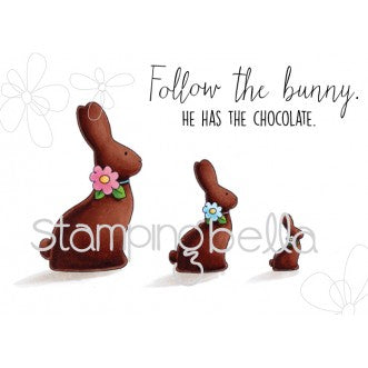 Stamping Bella - EB499 Chocolate Bunnies.......1 only