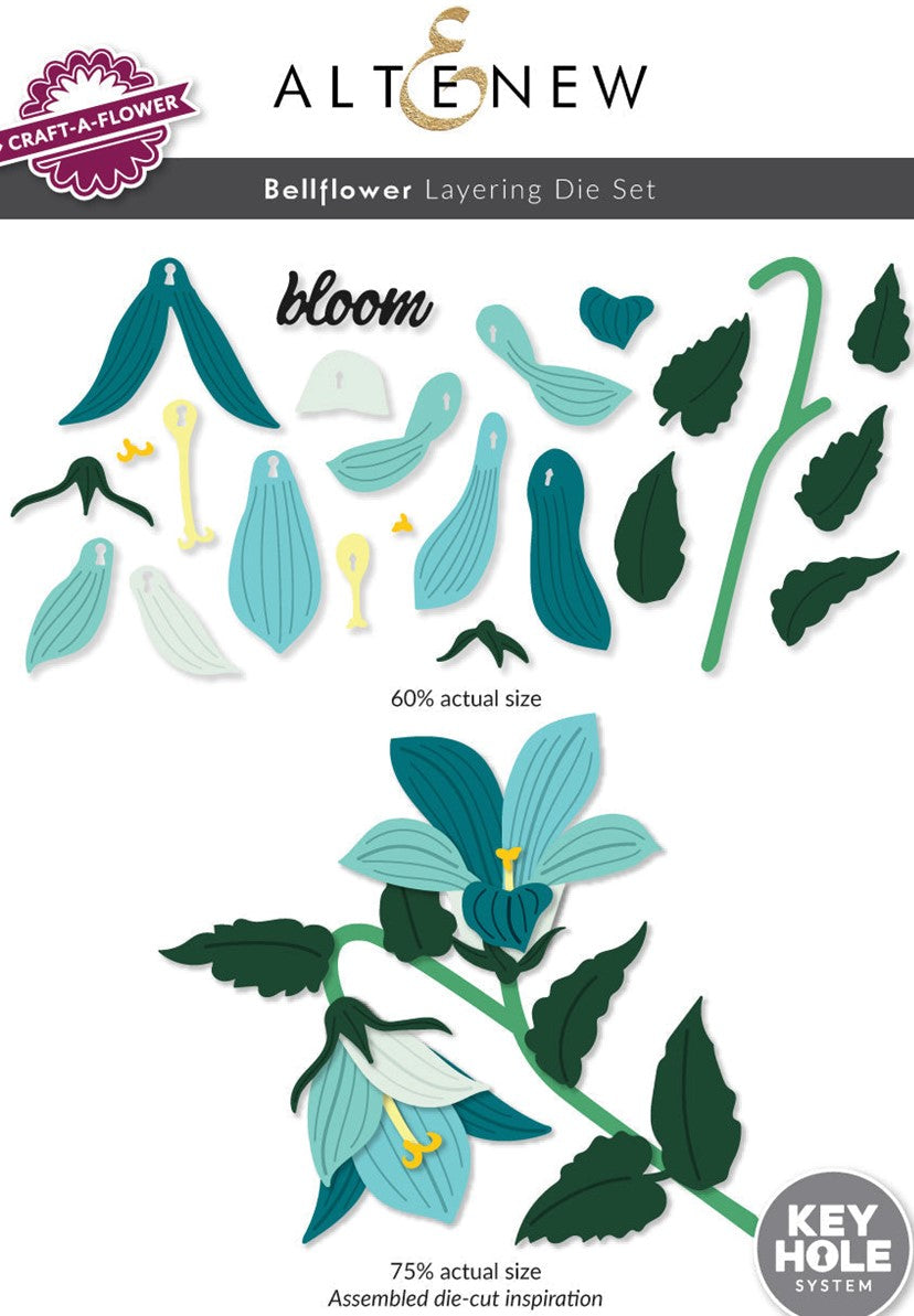 Altenew - Craft A Flower: Bellflower Layering die set