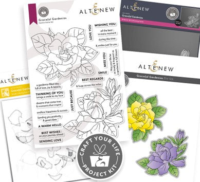 Altenew - Craft Your Life Project Kit - Graceful Gardenias……..