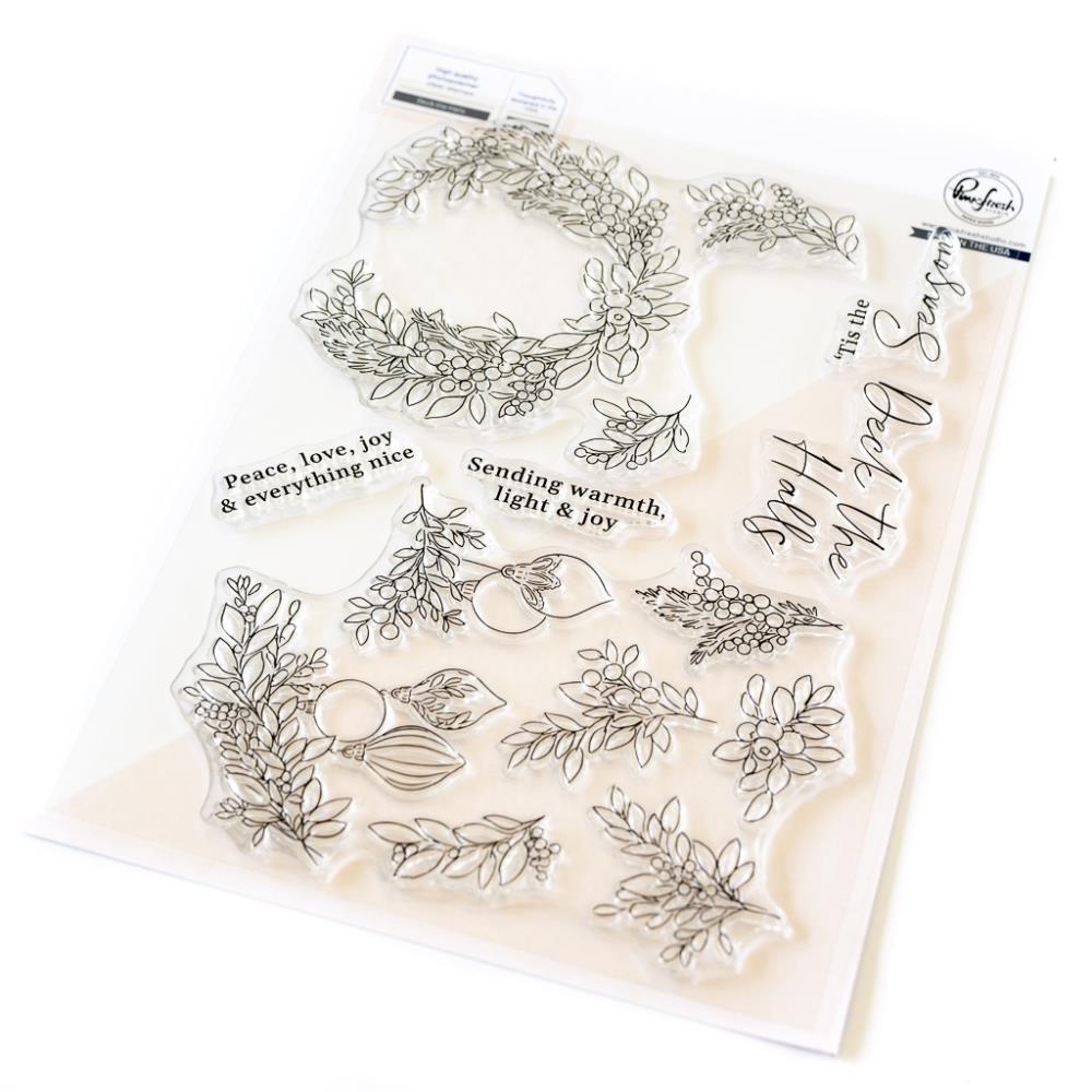 PinkFresh Studios - Deck The Halls (stamp and die…….