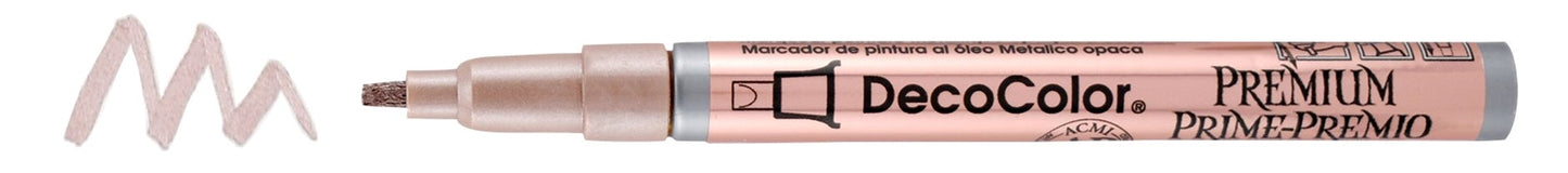DecoColor by Marvy Uchida Premium Rose Gold Metallic Marker