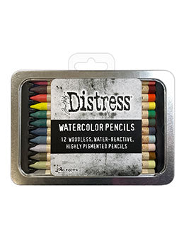 Tim Holtz Distress Watercolour Pencils - Set 5