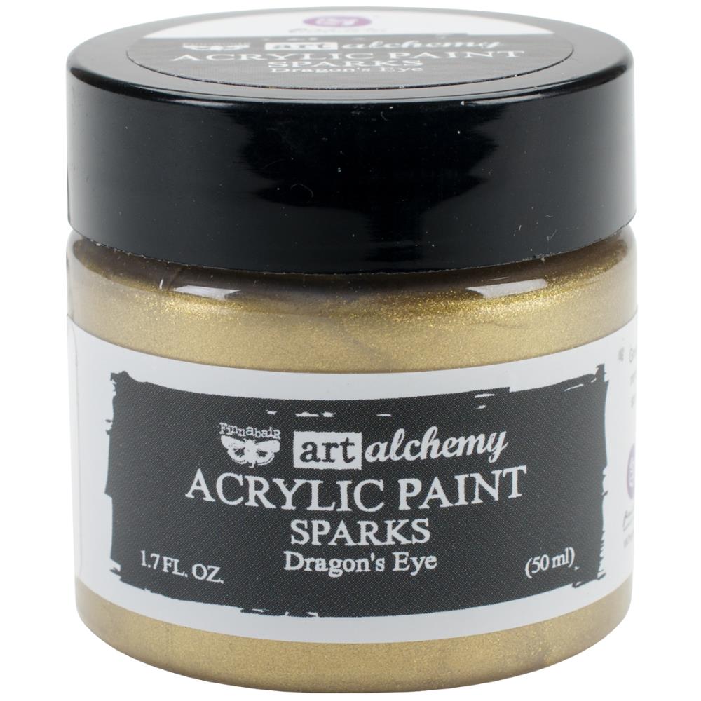 Finnabair Art Alchemy Sparks Acrylic Paint - Dragon's Eye