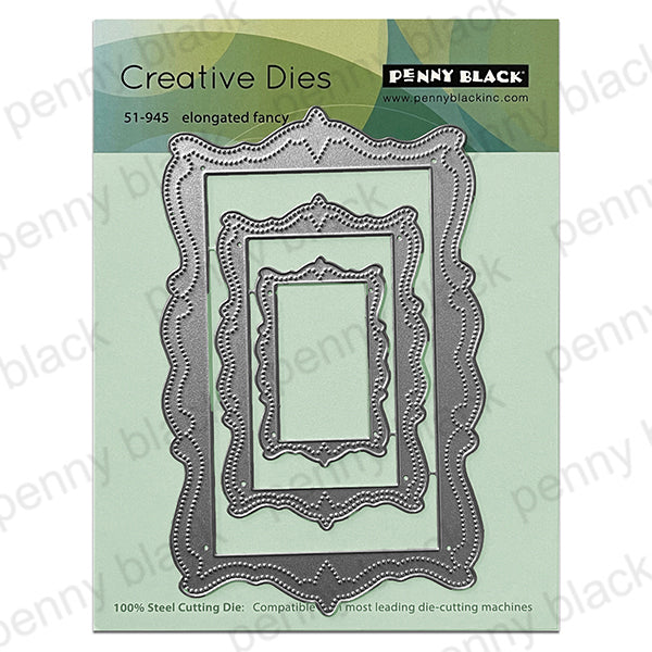 Penny Black - Elongated Fancy die 51-945