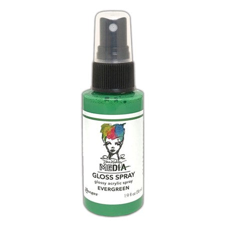 Dina Wakley - Gloss Spray - Evergreen
