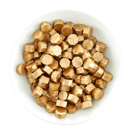 Spellbinders Wax Beads (pkg 100) - Golden