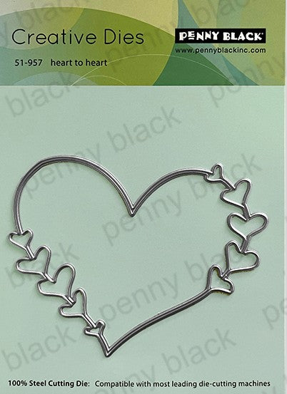 Penny Black - Heart to Heart die 51-957