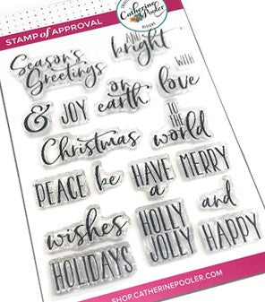Catherine Pooler - Holiday Mix stamp set