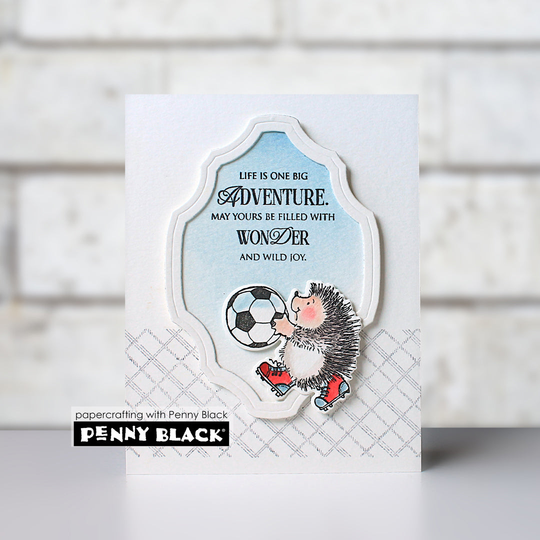 Penny Black - Adventurous Beliefs (stamp and die set 31-234 and 52-027)