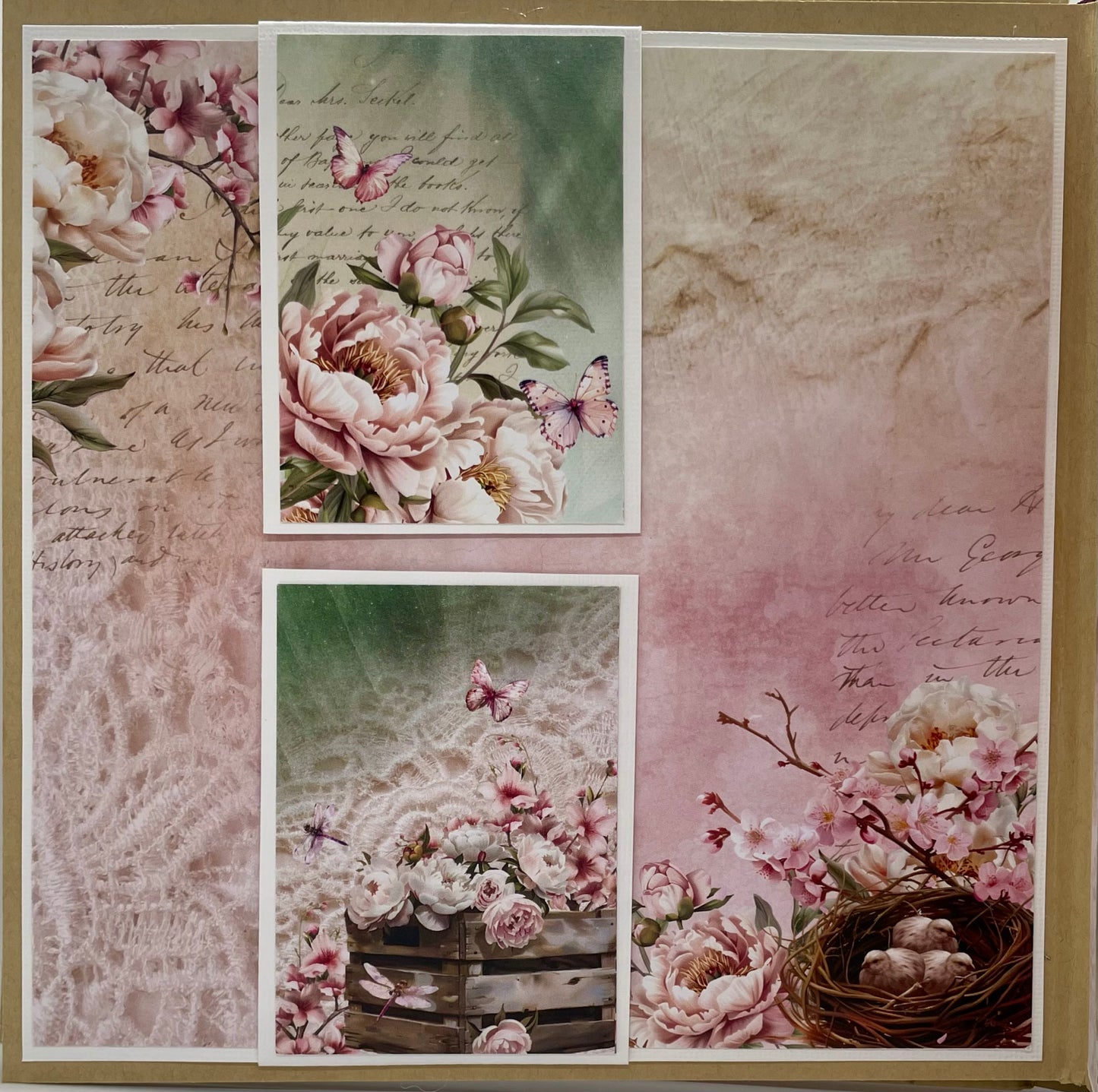 MC&S Album Kit - 3Quarter Designs - Blossoming Peonies