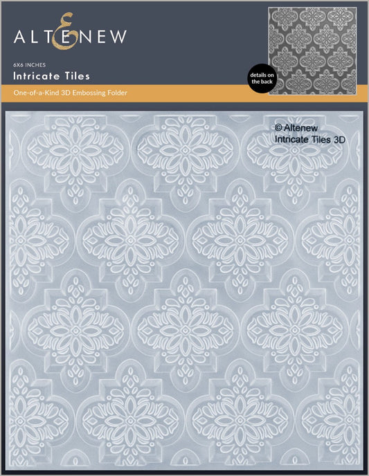 Altenew - Intricate Tiles 3D Embossing Folder*