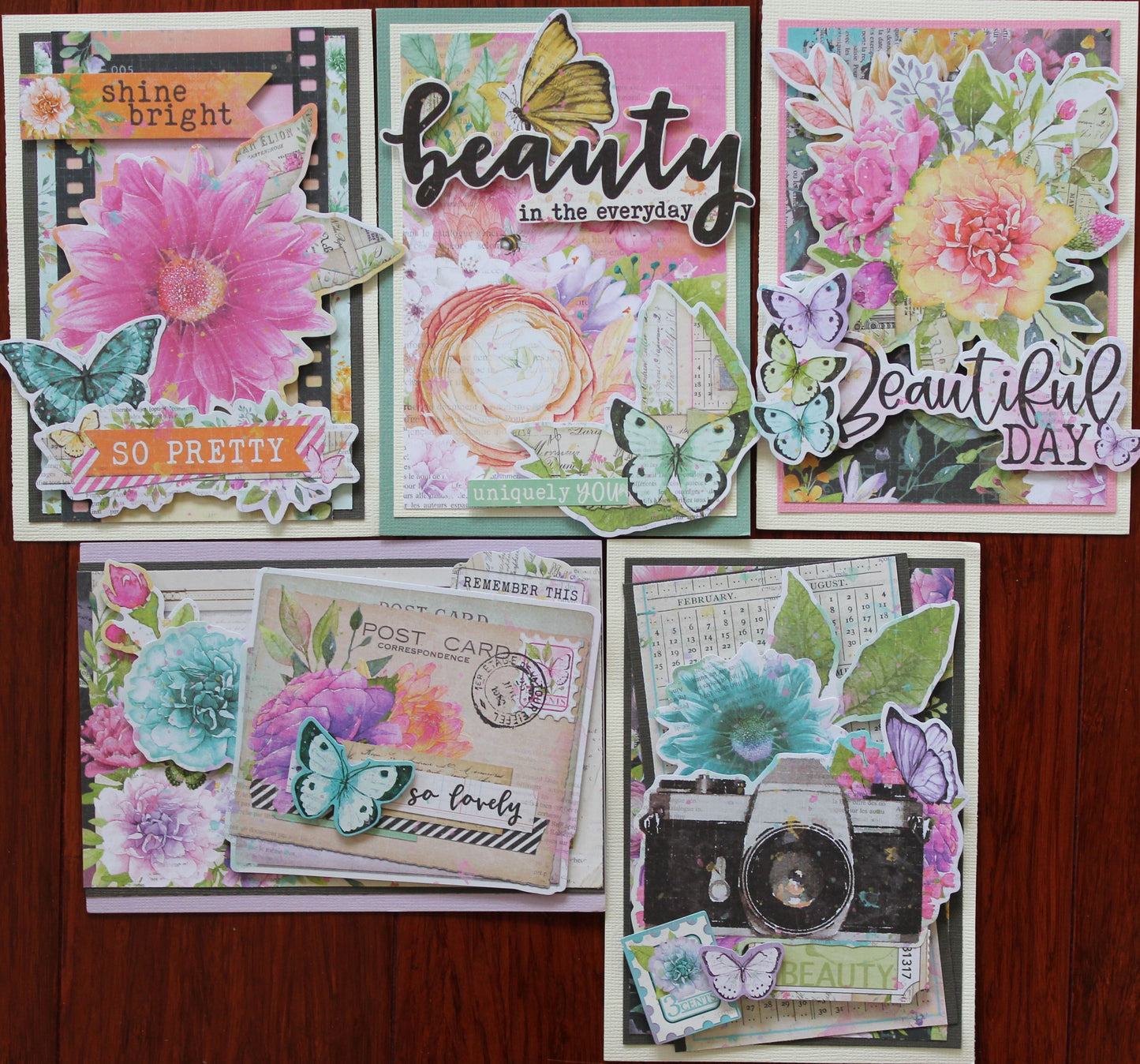 MC&S Card Kit - Simple Stories - Life In Bloom Kit 1