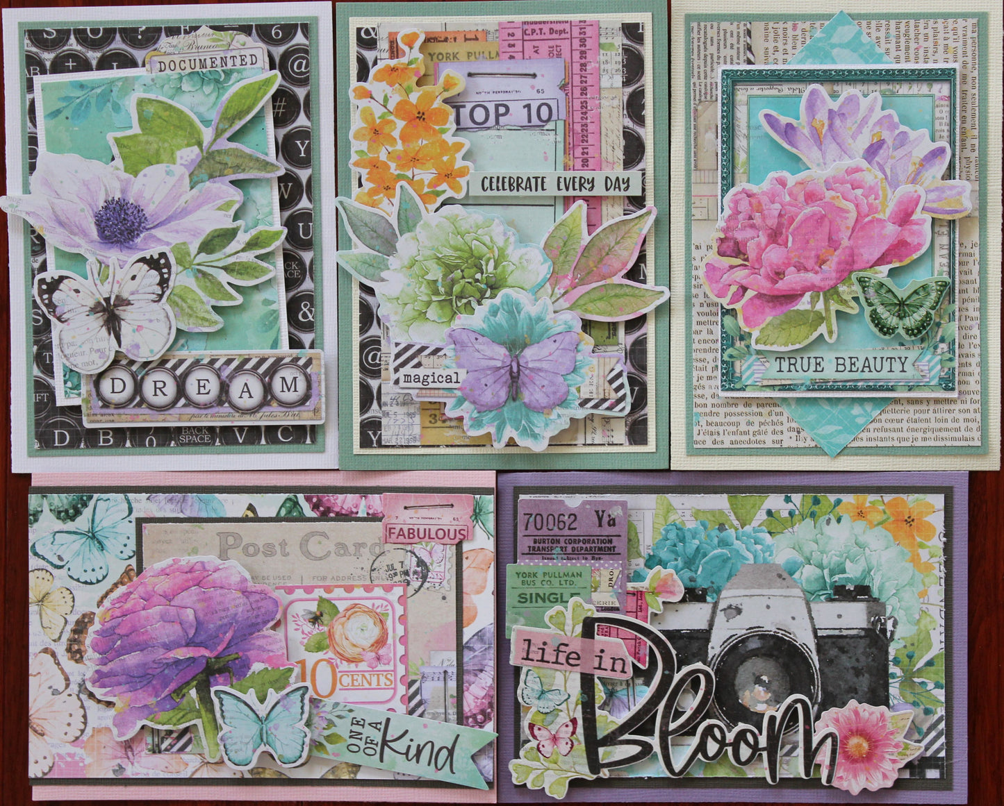 MC&S Card Kit - Simple Stories - Life In Bloom Kit 2