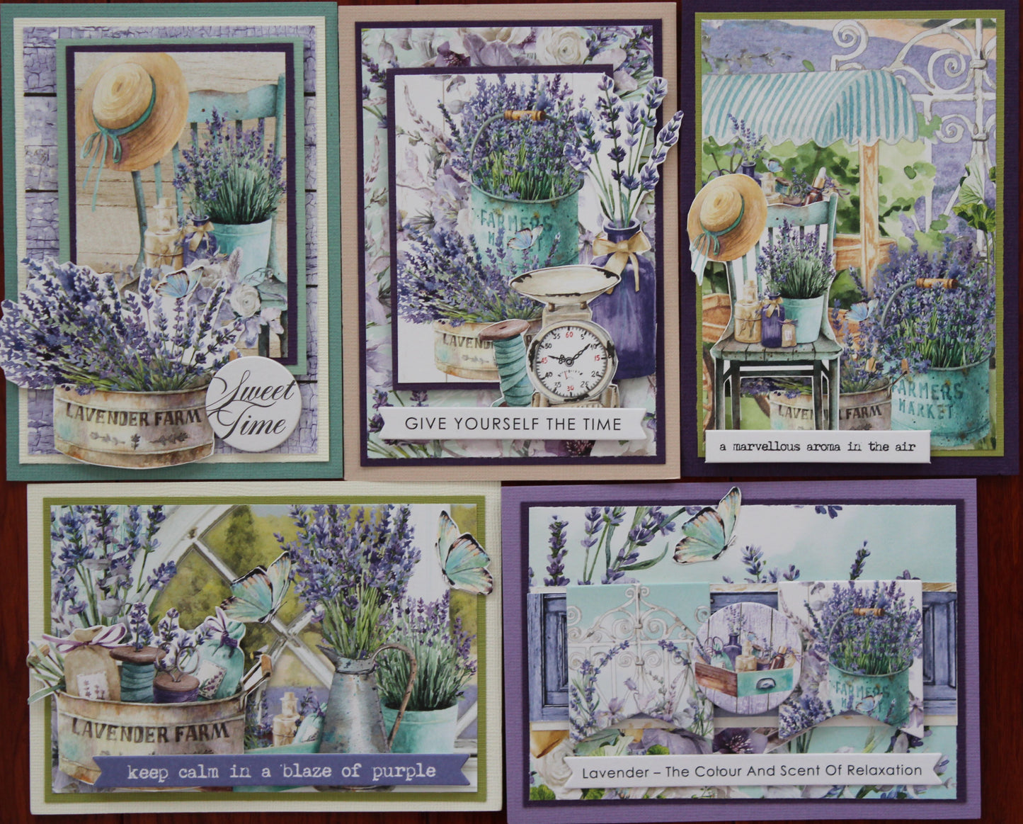 MC&S Card Kit - Lavender Farm - Kit 2