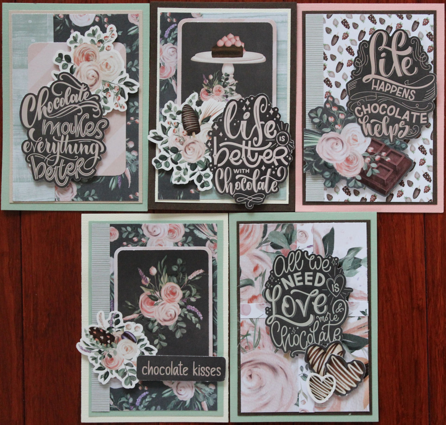 MC&S Card Kit - Paper Rose Studio - Sweet Bouquet - Kit 2……..