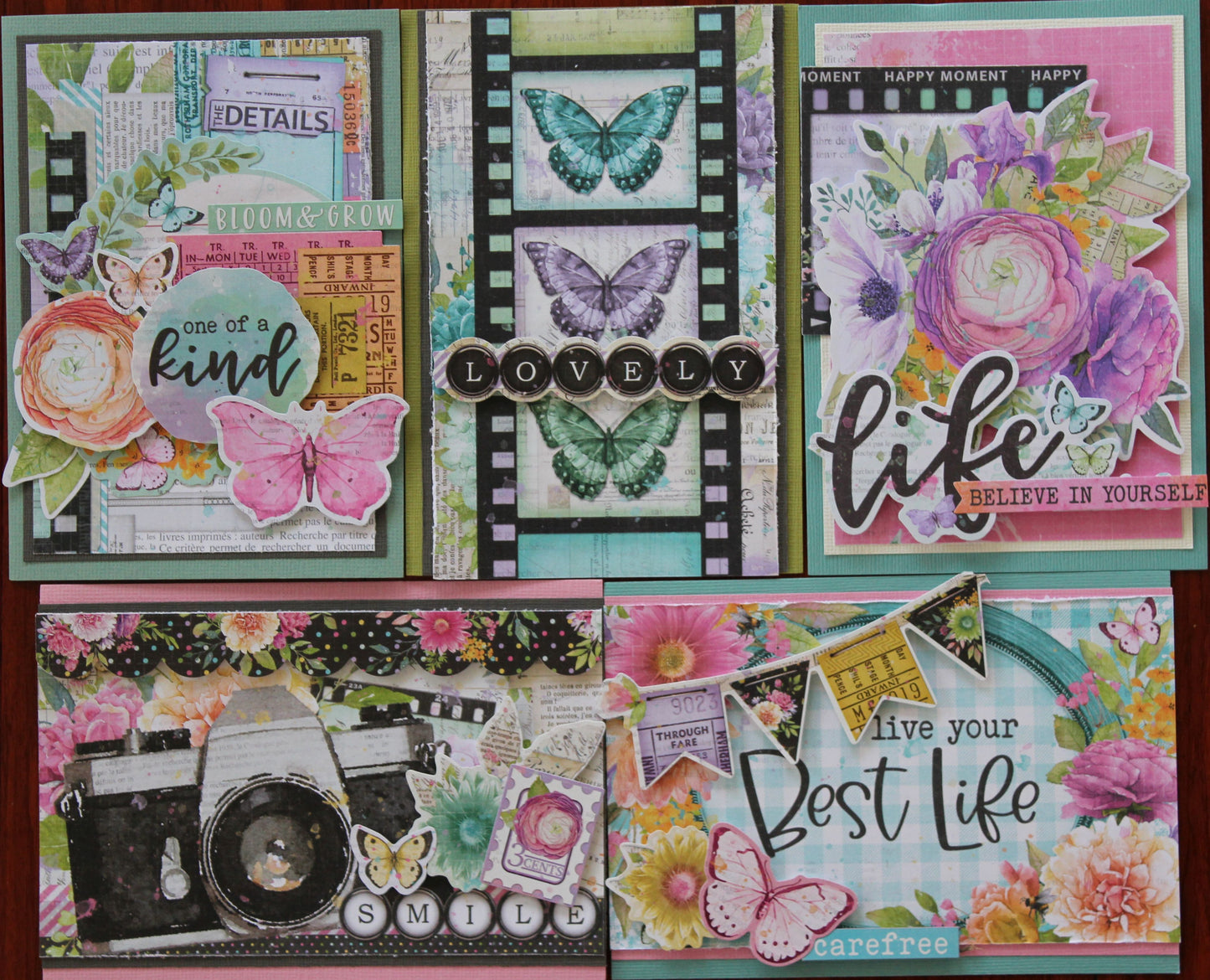 MC&S Card Kit - Simple Stories - Life In Bloom Kit 3