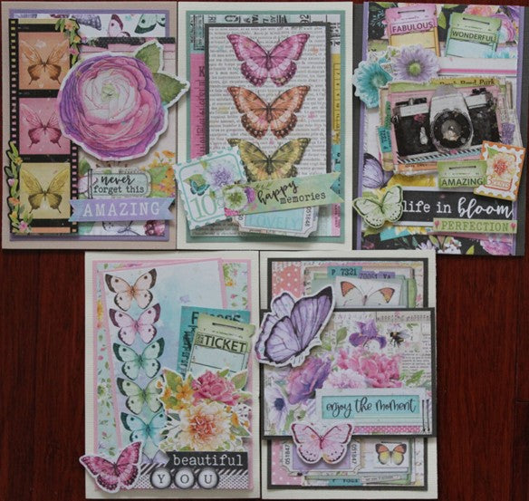 MC&S Card Kit - Simple Stories - Life In Bloom Kit 4…..