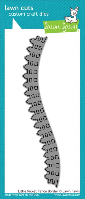 Lawn Fawn - LF1379 Little Picket Fence Border