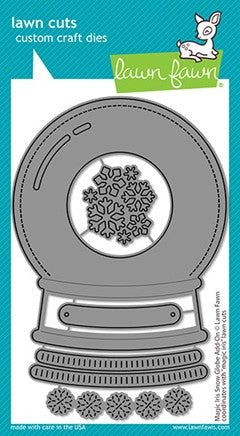 Lawn Fawn - LF2435 Magic Iris Snow Globe Add-On