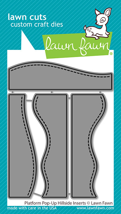 Lawn Fawn - LF2957 Platform Pop-Up Hillside Inserts......