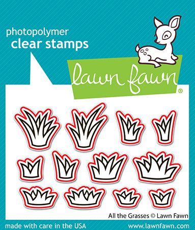 Lawn Fawn - 4037 All The Grasses (Stamp and Die set)