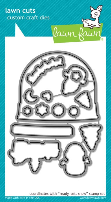 Lawn Fawn - LF974 "Ready, Set, Snow"  die set