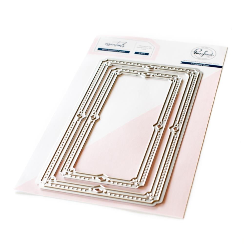 PinkFresh Studios - Mini Slimline Frames die set (PF088ES)